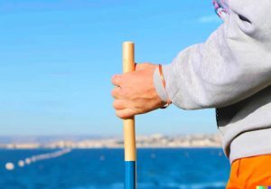 Bâton de marche en bois